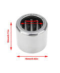 Knockout One Way Needle Rollers 12X18X16Mm For Motor Gearboxes Winches And Radio Control Drivetrains showing precise measurements of 12mm inner, 18mm outer, 16mm width.
