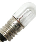 Top Shelf T3 1/4 Miniature Halogen Bulb 14 Volt Screw Base Lamp, clear glass bulb with tungsten filament for dashboards.