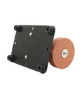 Workhorse Multi Purpose Bench Grinder And Sander With Rock Solid Brushless Motor And Variable Speed Dial for mounting and accessory use.