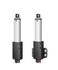 Beefy Multi Voltage Small Linear Actuator With 150N Max Force 15mm Stroke 30mm Per Second Speed 6V 12V 24V Compatible IP60, side view
