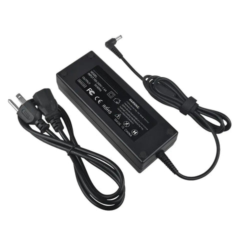 Solid 24V Power Supply Adapter Compatible With Anycubic Einstart And Einstart S Desktop 3D Printer image showing black charger with cables.