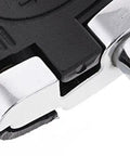 Close-up of Torque Key For Drums With Magnetic Head, Adjustable Tension, And Ergonomic Handle in metallic and black material.