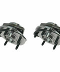 Dead Quiet Wheel Hub Bearing Assembly For Jeep Wrangler Front Left Right 2 Piece Set, sealed ball bearing design, OEM specs.