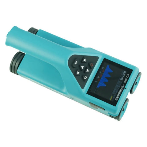Heavy Duty Digital Stud Finder Wall Scanner With Wireless Cloud Sync And Dead Nuts Accurate Steel Bar Concrete Depth Gauge, shown from top angle.