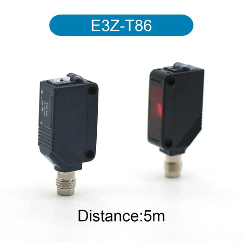 Versatile Photoelectric Proximity Sensor Kit With Through Beam Diffuse And Retro Reflective Modes Mirror Surface Sensing 5 Meter Range