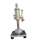 Solid Aluminum Mini Drill Press Table Stand For Benchtop Setup, Brass Spindle Sleeve And Shaft Build, 3.175mm Fixed Chuck Design