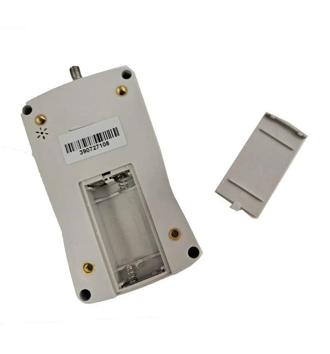 Back view of Heavy Duty Digital Force Gauge And Push Pull Dynamometer with battery compartment visible for easy access.