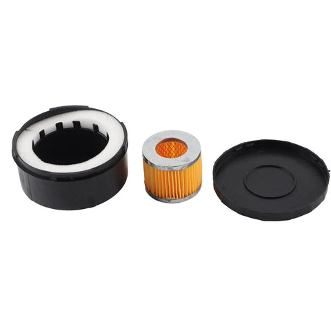 Components of Air Compressor Filter Muffler For Three Quarters Inch Inlet 25 mm Thread 80 mm Diameter Central Pneumatic Compatible