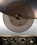 Top Tier Tempered Glass Lazy Susan Rotating Kitchen Turntable Featuring 360 Degree Slick Spin for smooth, scratch-resistant, waterproof use.