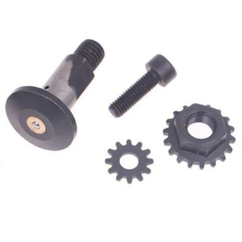 Pruner Replacement Hardware Screw For Electric Pruners Heavy Duty Anti Loosening Nut And Bolt Kit For Electric Pruning Shears Fits 80 Percent Of Models Ideal For Fruit Farms Grapevines And Urban Green Spaces Easy Install black metal screw nut set