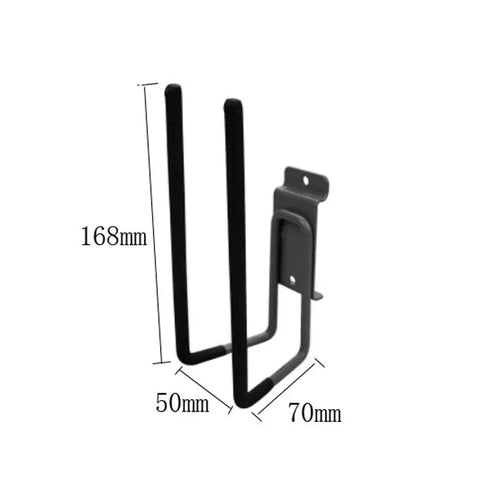 Heavy Duty Wall Mounted Ski And Snowboard Boot Storage Rack That Is A Total Space Saver Built Tough With Rust Resistant Finish for gear.