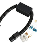 Solid VCM Bypass Harness And Resistor Plug Set For 3.5L V6 Engine with connectors and wiring components for Honda Accord, Pilot, Odyssey.