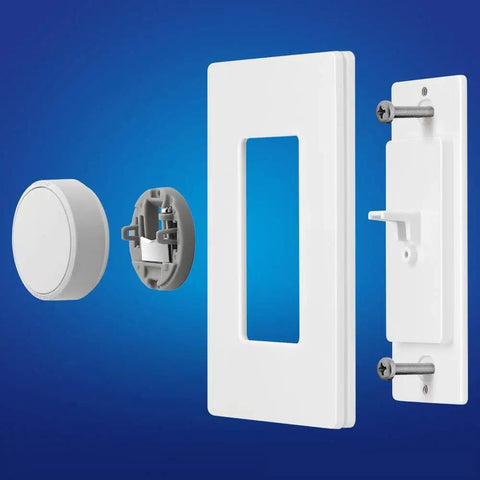Smart Dimmer Switch For Paddle Decorator Switches Keeps Philips Hue Bulbs In Ready Mode So You Always Have Hue Control And Converts