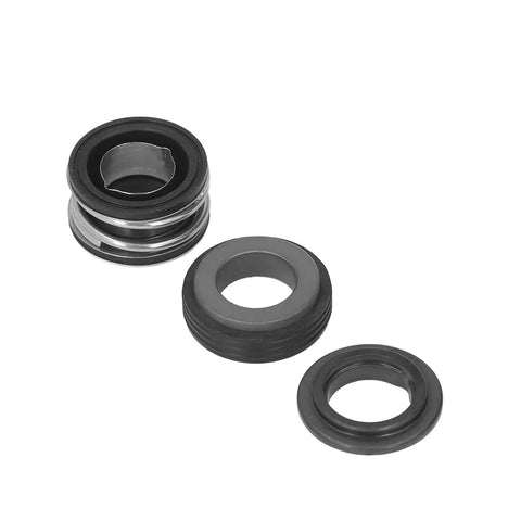 Bulletproof Heavy Duty Circulating Mechanical Seal Milled From Top Shelf Silicon Carbide And Tungsten For Rock Solid Hardness In Rough Work Environments Built To Crush Downtime Daily. Three mechanical seals, showcasing durable silicon carbide and tungsten materials.