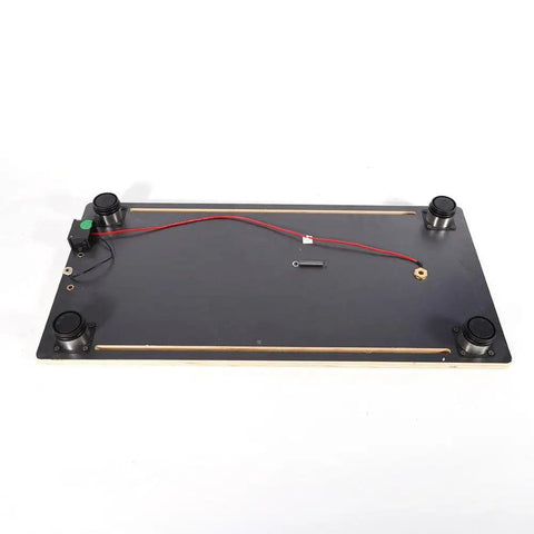 Bottom view of Tabletop Hot Wire Foam Cutter With Adjustable Temperature For Diy Foam Cutting, featuring base and components.