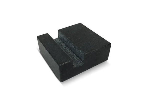 Black Granite Handmade Vertical Card Holder for Desk Holds Up to 20 Visiting Cards Desktop Card Stand for Home and Office Slick Elegant Luxurious Office Decor Eco Friendly and Durable Desk Accessory