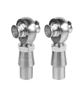 Beefy Chromoly Heim Joint Rod End Kit For Fluid Linkage Systems And Razor Sharp Steering Mods Built Tough, shiny finish and precise threads.