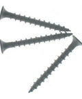 Beefed-Up 800-Count 10x4 Star Bugle Head Deck Screws Type 17 with W.A.R. Coated Finish, visible in detail.