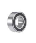 Pro Grade Sealed Angular Contact Ball Bearing 3207 2RS 5207, 35 X 72 X 27 mm Chromium Steel With Dual Rubber Shields