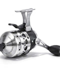Durable Fishing Reel With 15Lb Line Capacity And Stainless Steel Metal Frame Six Plus One Bearings close-up view.
