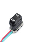 Outboard Tilt Trim Switch Replacement Remote Control for Marine Outboards Compatible with 87-16991A1 87-18286A43 close-up view