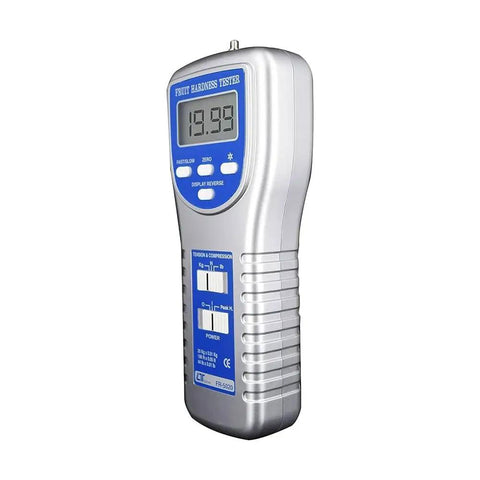 Built Different Digital Force Gauge For Push Pull Tension And Compression Testing With Backlit Lcd showing clear digital display.