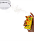 Ready Roll Smoke Detector Tester Spray For Fast Ionization Alarm Activation Silicone Free Safety Solution That Nails The Test Every Time On Home And Commercial Devices, 2.6 oz can used to test smoke alarm.