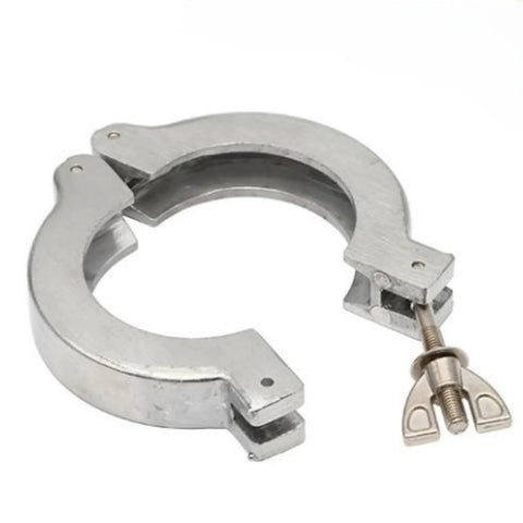 Two Pack KF25 Wing Nut Flange Quick Clamp Hinge ISO KF Size NW25 Stainless Steel 304 Vacuum Fittings Vacuum Hose Clamp