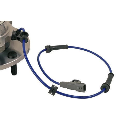 Front Wheel Bearing Hub Assembly Replacement Featuring Built Tough Steel Construction And Precision Crafted Rollers with wiring connection.
