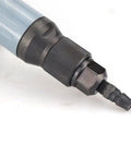 Heavy Duty 4 Inch Pneumatic Angle Grinder With Stepless Speed Control And Front Exhaust Cooling, close-up of the nozzle.