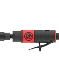 Air Tire Buffer With 7 Sixteenth Inch Hex Quick Change Chuck Low Speed Light Duty Polisher For Tires 3000 RPM 0.47 HP side view.