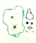 Premium Water Pump Gasket And Bearing Replacement Set, includes seals and bearings for Kawasaki KX 125, high durability and reliability.