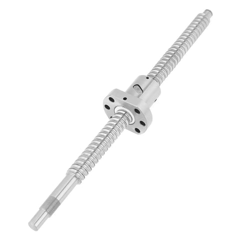 SFU1605 300Mm Rolled Ballscrew With Ballnut Anti Backlash Design, precision linear motion system for CNC machines.