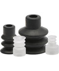 Big Robot Manipulator Pneumatic Accessories Industrial Rubber Sucker Suction Cup Chuck PCG60 PCG90 Model 60N rubber suction cups set for automation.
