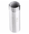 Heavy Duty Stainless Steel SS304 Male Threaded Pipe Fittings Kit, single SS304 male threaded pipe with visible threading