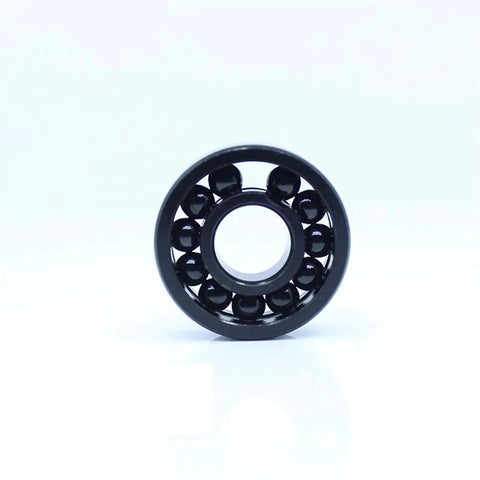 Premium Industrial Thin Section Bearings 6905 Type Two Pack Heavy Duty Components Engineered For Extreme Stress And Tolerate 500 Degree Heat Full Ball Design No Sweat Operation black 6905 bearing front view