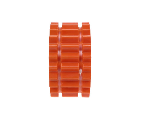 Front view of Hardworking 10H Coupling Sleeve For Solid Gear Sleeve Hytrel Construction With 7.06 Inch Outer Diameter and 11350 In Lbs Torque.