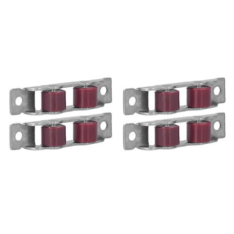 Heavy Duty Double Wheel Window Pulley Offering Super Silent Operation And Hella Smooth Glide Action For Foolproof Installation On Standard Sliding Windows, set of 4.