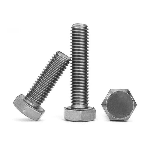 Heavy Duty Ta2 Titanium Hexagon Screws M16 X 200mm Industrial Fasteners, showing three hex screws for tough projects.