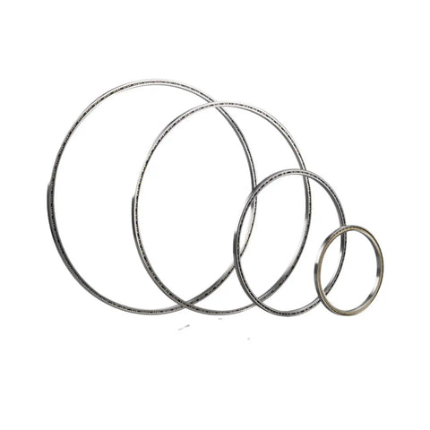 Slimline Thin Section Bearing Csxd045 With 114.3 mm Bore And 139.7 mm Outer Diameter For Compact Machinery Featuring Precision Fits shown in various sizes.