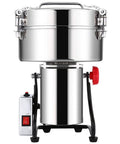 Electric Grain And Spice Grinder Ultra Fine Powder Mill For Dry Cereals Nuts Beans And Seasonings With Swing Type Design