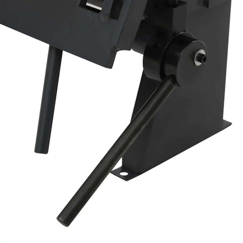 Close-up of 24-Inch Sheet Metal Hand Brake For 20 Gauge Mild Steel, showing removable fingers and construction detail.