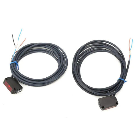 Infrared Sensor DC 12 To 24V NPN Output Proximity Switch for Industrial Automation with cable, 4m detection range, 2-pack