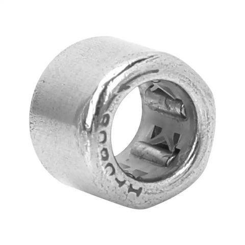 10Pcs One Way Needle Roller Bearings For T-Rex 500 Clutch Fit HF0612 6X10X12MM heavy duty steel needle bearing showing inner details.
