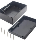 IP67 Waterproof Junction Box Enclosure For DIY Electronics Projects, Tough As Nails ABS Plastic Outdoor Case with screws
