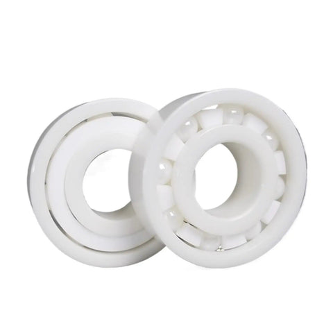 Heavy Duty Ball Bearing 5 Pack For Motors And Mowers Precision Ground white plastic components for smooth operation and reduced vibration.
