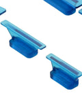 Blue tabs from DIY Friendly Auto Body Dent Puller Kit Pro Grade Sheet Metal Suction Cup Dent Repair Tool Set 30pcs