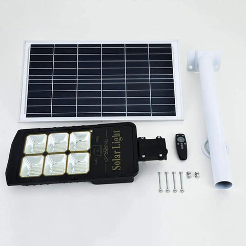 Rock Solid Solar Flood Lights With Motion Sensor And Pocket Remote Waterproof Outdoor Yard And Driveway Bulbs Quick Adjust Bracket Mount components and accessories layout.