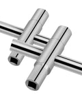 Heavy Duty 4 Way Socket Wrench And Water Valve Key Set Handles Outdoor Faucet Nuts For Quick Yard Fixes Dead Simple To Grip
