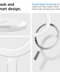 Solid MagSafe Ring Plate Adapter For Wireless Charging, showing smooth edges and design details for better mounting.